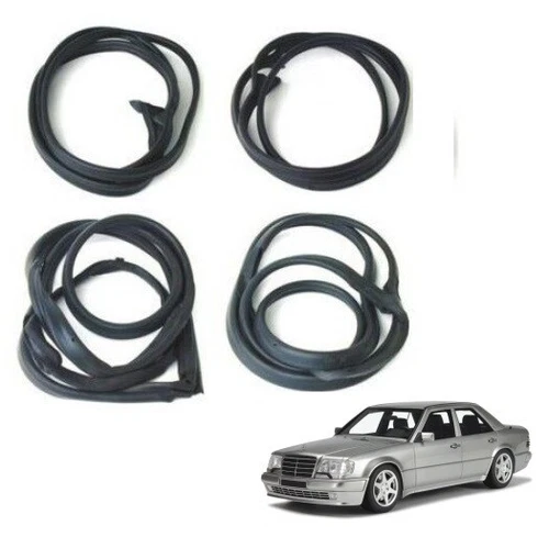 Mercedes W124 door rubber gasket seals 4 Pieces set New