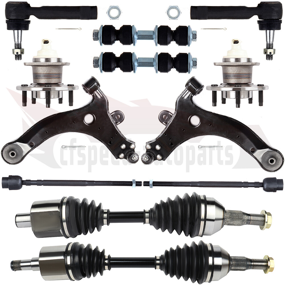 12PCS Front Suspension Kit for 00-05 Chevy Venture & Impala