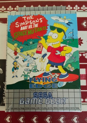 THE SIMPSONS BART VS The Space Mutants,Sega Master System. EUR 19,95 - FR