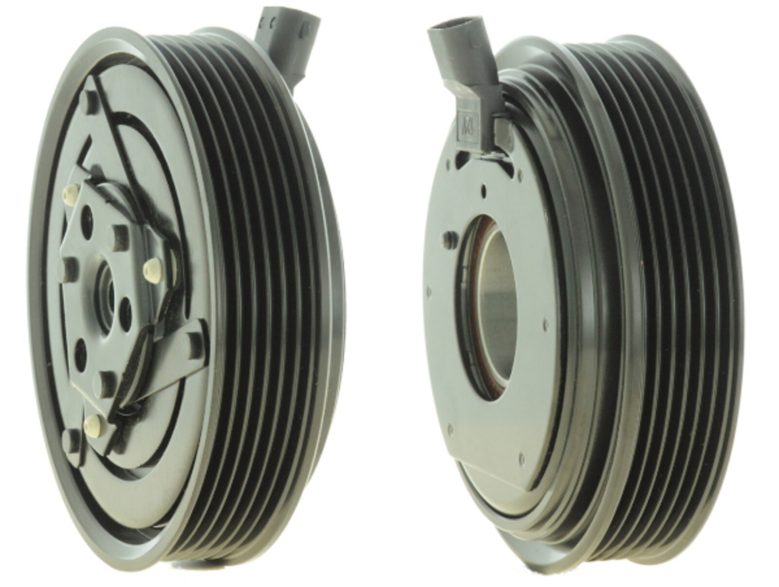 Embrayage compresseur AC haute résistance 129mm type CVC V6 pour Renault Nissan