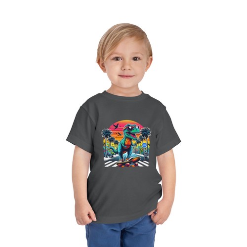 Toddler Dinosaur T-Shirt / Dino Apparel Co / Toddler Short Sleeve Tee 3 - Picture 52 of 73