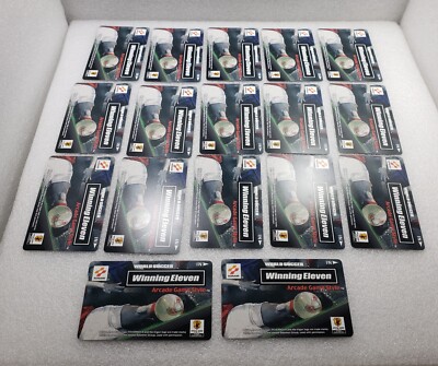 Winning Eleven - Gaming Cards characters Arcade Parts SEGA