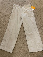 CHAMPION POLYESTER TAN SLACKS/PANTS BOYS SMALL 6/7 BRAND NEW WITH TAGS