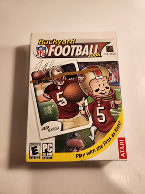 Backyard Football 2004 (PC, 2003) * BRAND NEW * Featuring Jeff