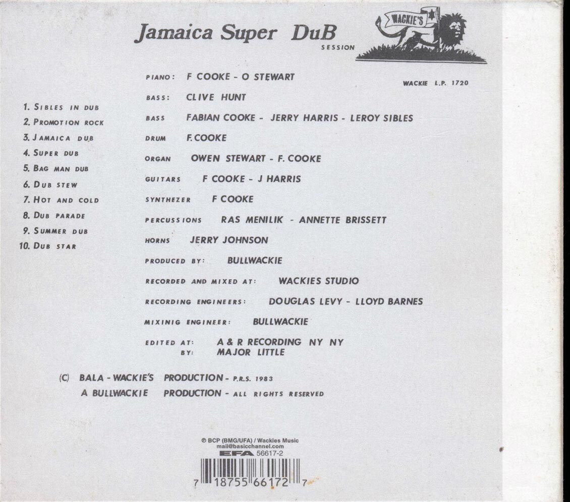 CD Wackie's - Jamaica Super Dub | eBay CD Wackie's - Jamaica Super Dub | eBay