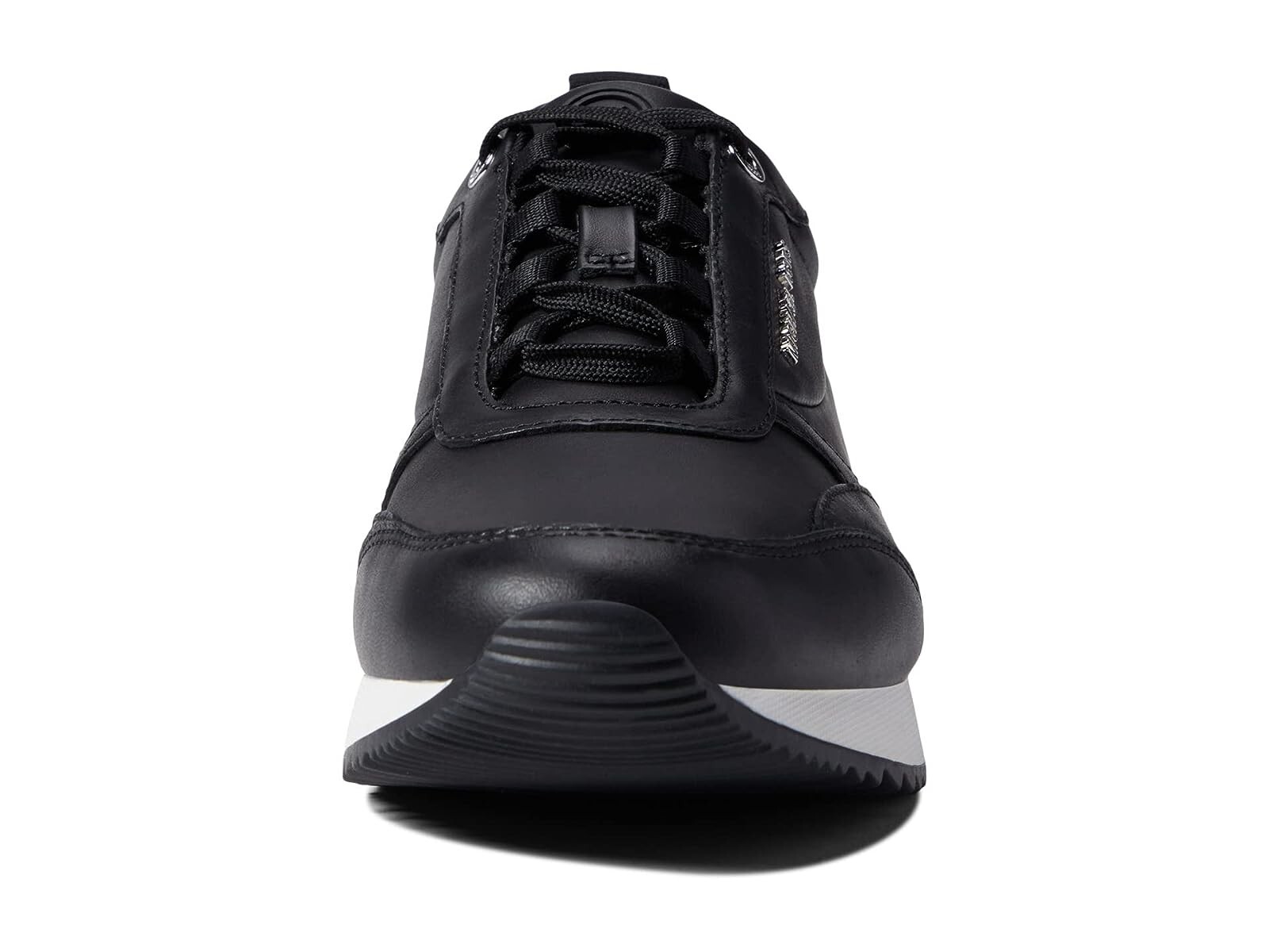 New Michael Kors Allie Trainer Sneakers Women's Shoes Leather Black Size 6