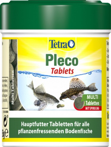 Tetra Pleco Tablets- Fischfutter Tablettenfutter Zierfischtabletten 120 Tabl. - Bild 1 von 2
