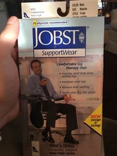 Jobst for Men Dress Compression Knee High Socks 8-15 mmhg Therapeutic Supports
