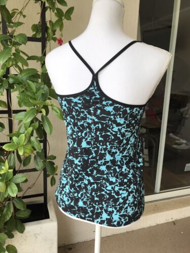 Nike Miller running tank Women's Dri-Fit Racerback design top Small Sky Blue - Picture 4 of 10