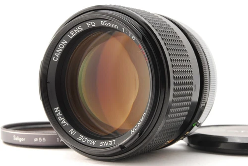 [NEAR MINT] Canon FD 85mm f/1.8 S.S.C. SSC MF Portrait Lens From JAPAN