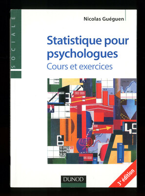   STATISTIK FÜR PSYCHOLOGEN   ED DUNOD DL 2005   384 SEITEN