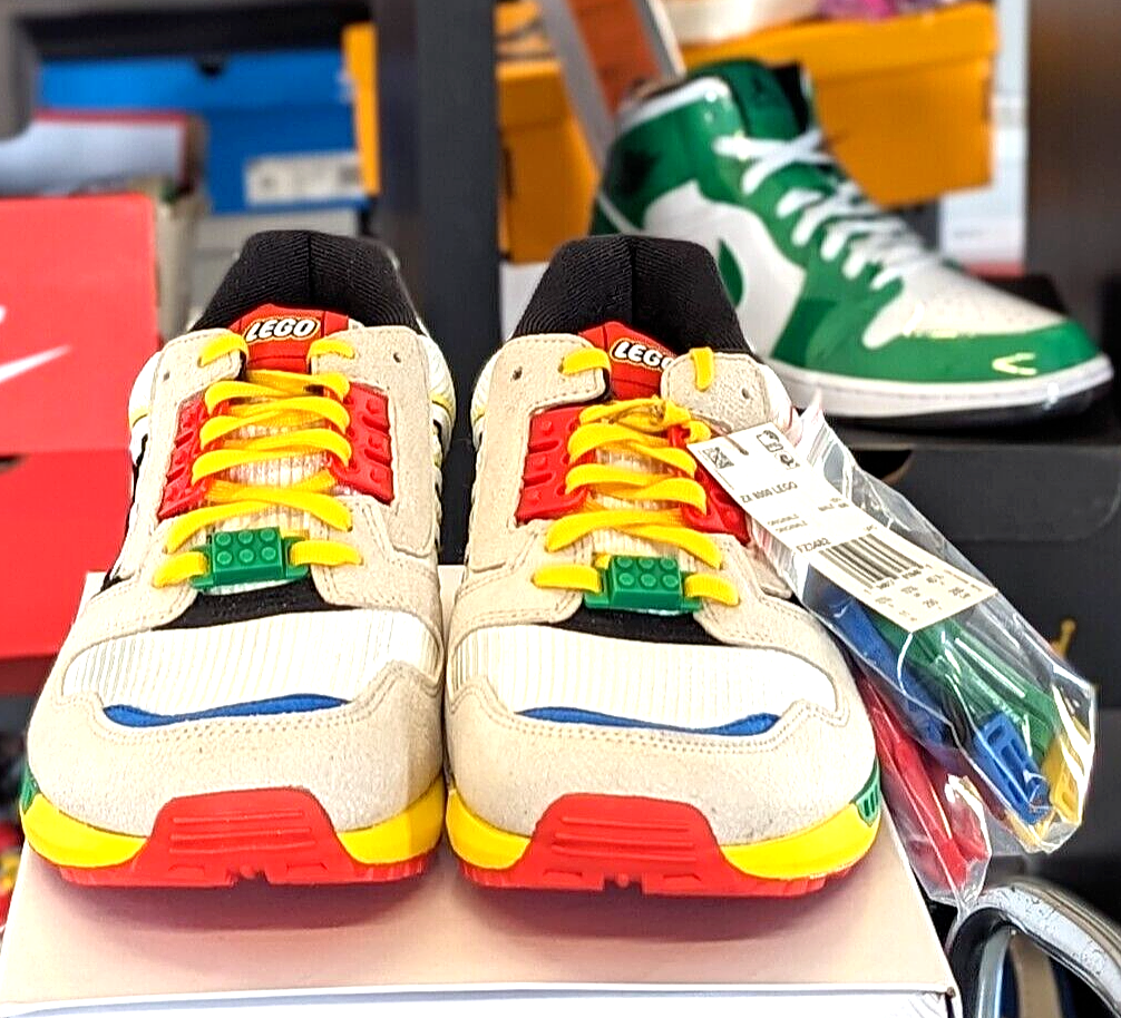 Adidas ZX 8000 LEGO Limited Edition Shoes Men's Size 13.5 Adidas ZX 8000 LEGO Limited Edition Shoes Men's Size 13.5