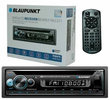 BLAUPUNKT Beverly Hills71 Single DIN Multimedia Car Stereo W/ Built IN Bluetooth