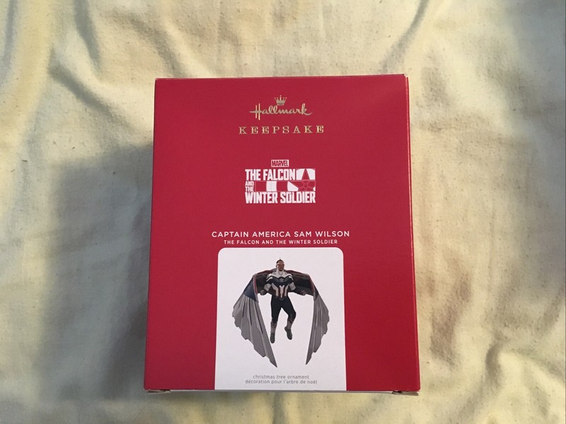 2021 Hallmark Keepsake Ornament Christmas Marvel Captain America Sam Wilson NIB
