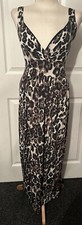TG Leopard maxi Dress Uk Size 10