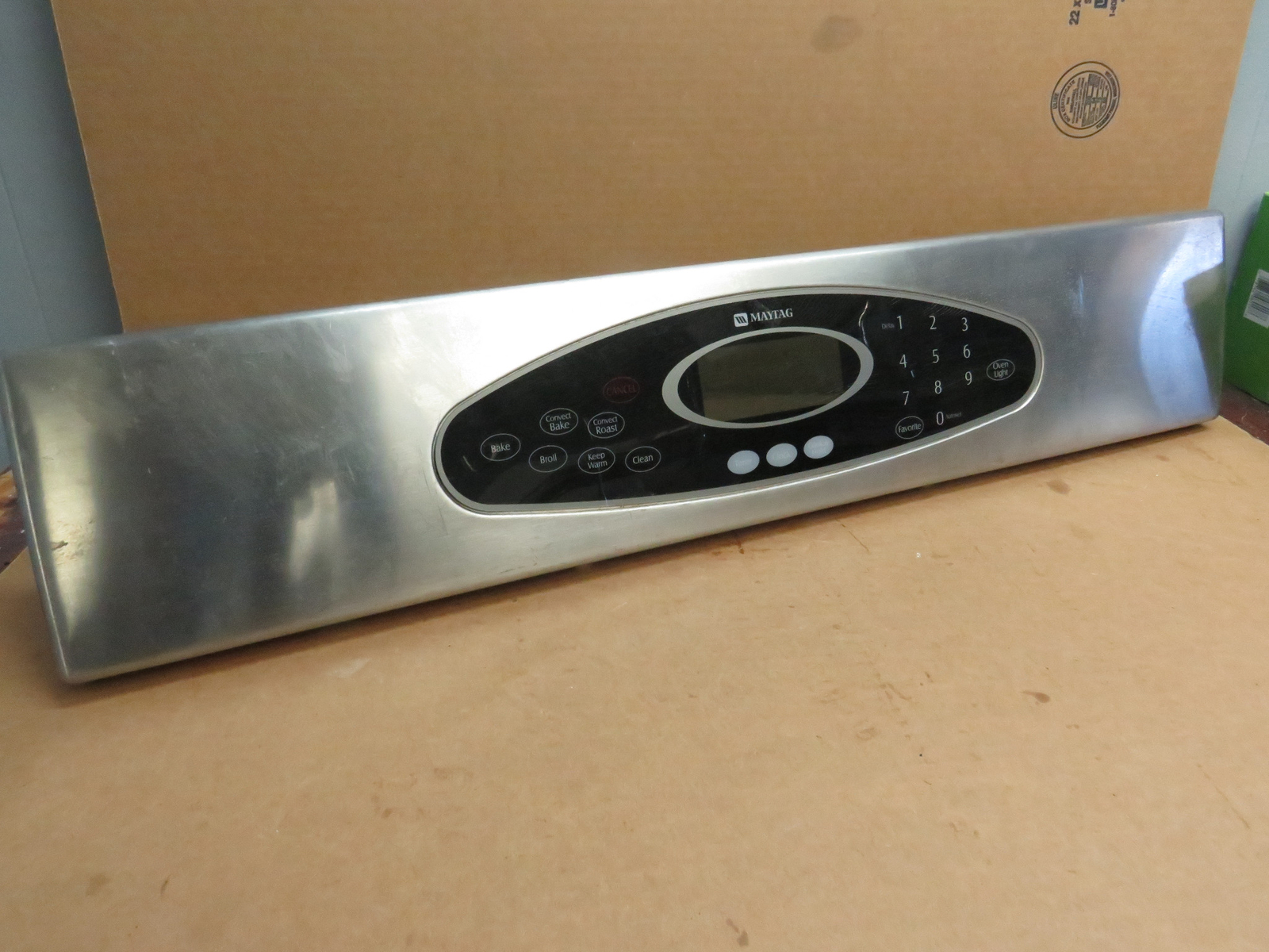 Maytag Wall Oven Control Panel No Board Part 74008800 eBay