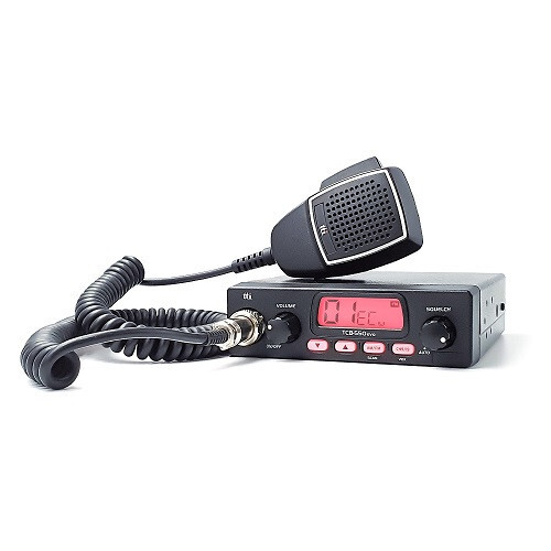 CB RADIO TTI TCB-550 EVO MOBILE MULTI STANDARD AM FM 40Ch 4W