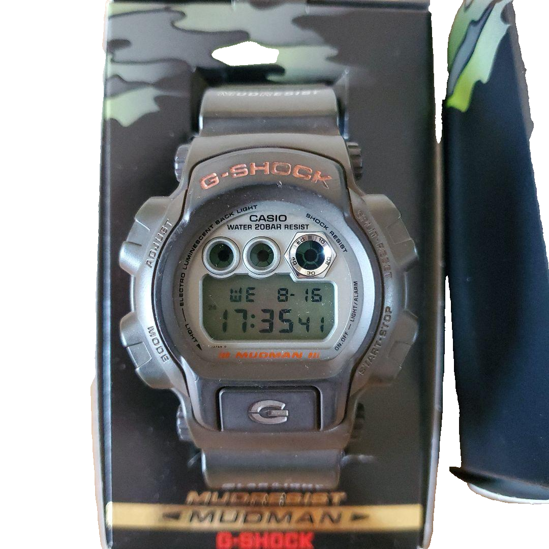 Casio G-shock Mudman DW-8400 Digital 1289 Very Good