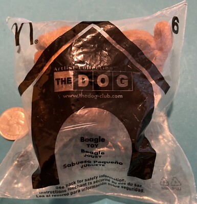 The Dog - Artlist Collection 2004 McDonald's Happy Meal Toys - NEW