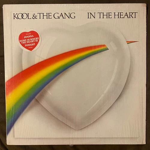 KOOL & THE GANG In the Heart - 1983 1st Press De-Lite LP - NM IN SHRINK w/ HYPE