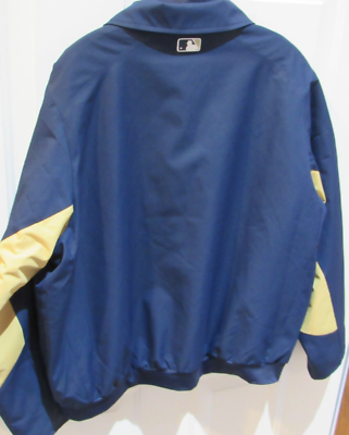 Milwaukee Brewers Authentic MLB Baseball Jacket Adult Large