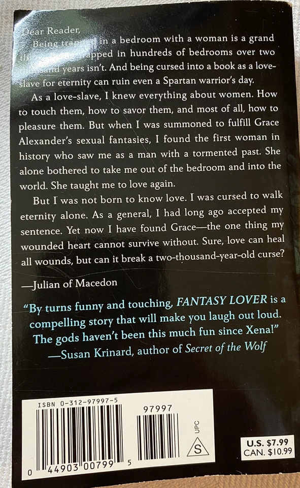 FANTASY LOVER by Sherrilyn Kenyon (FREE SHIPPING) Foto 2 de 2