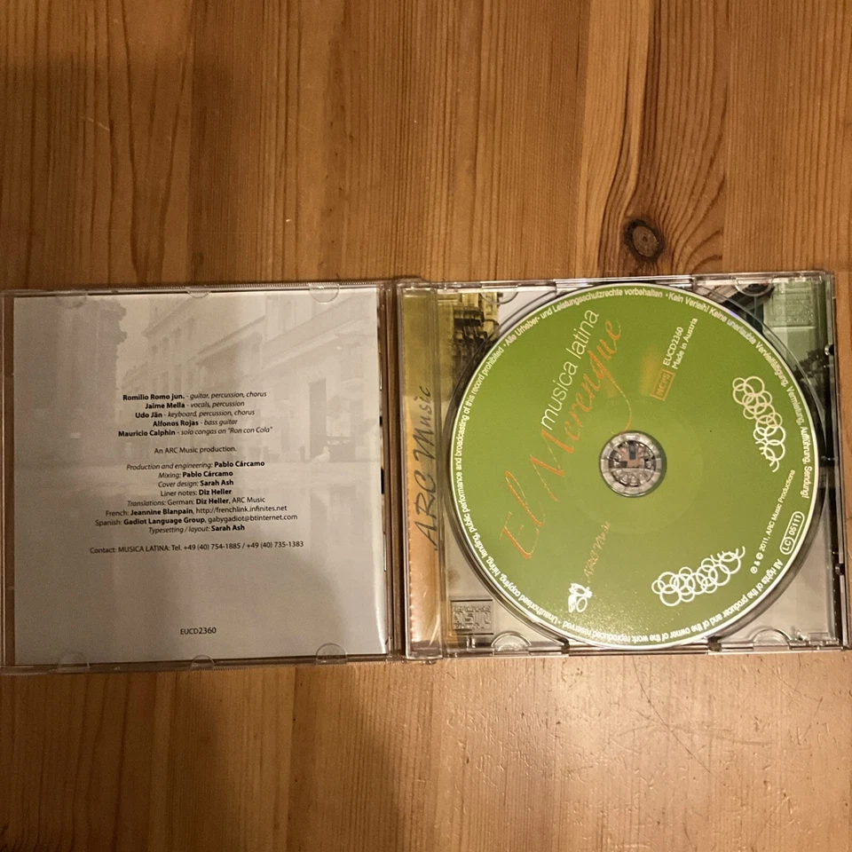 El Merengue musica Latina ARC Music CD Merengue MIX - Bild 3 von 4