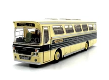 1:76 Scale Yellow Alexandria M City Travel Bus Classic Car Model Diecast Metal
