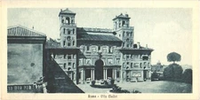 Façade of Villa Medici, Rome, Italy Postcard