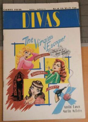 DIVA'S 1 THE VIRGINS ESCAPE AUSTIN EASON MARTIN MCKELVNY CALIBERS PRESS