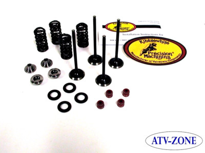 KibbleWhite Intake and Exhaust Valves w/ Spring Kit and Seals CRF 450R 2002-2006