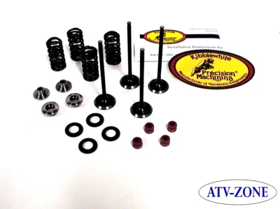 KibbleWhite Intake and Exhaust Valves w/ Spring Kit and Seals CRF 450R 2002-2006 - Bild 1 von 2