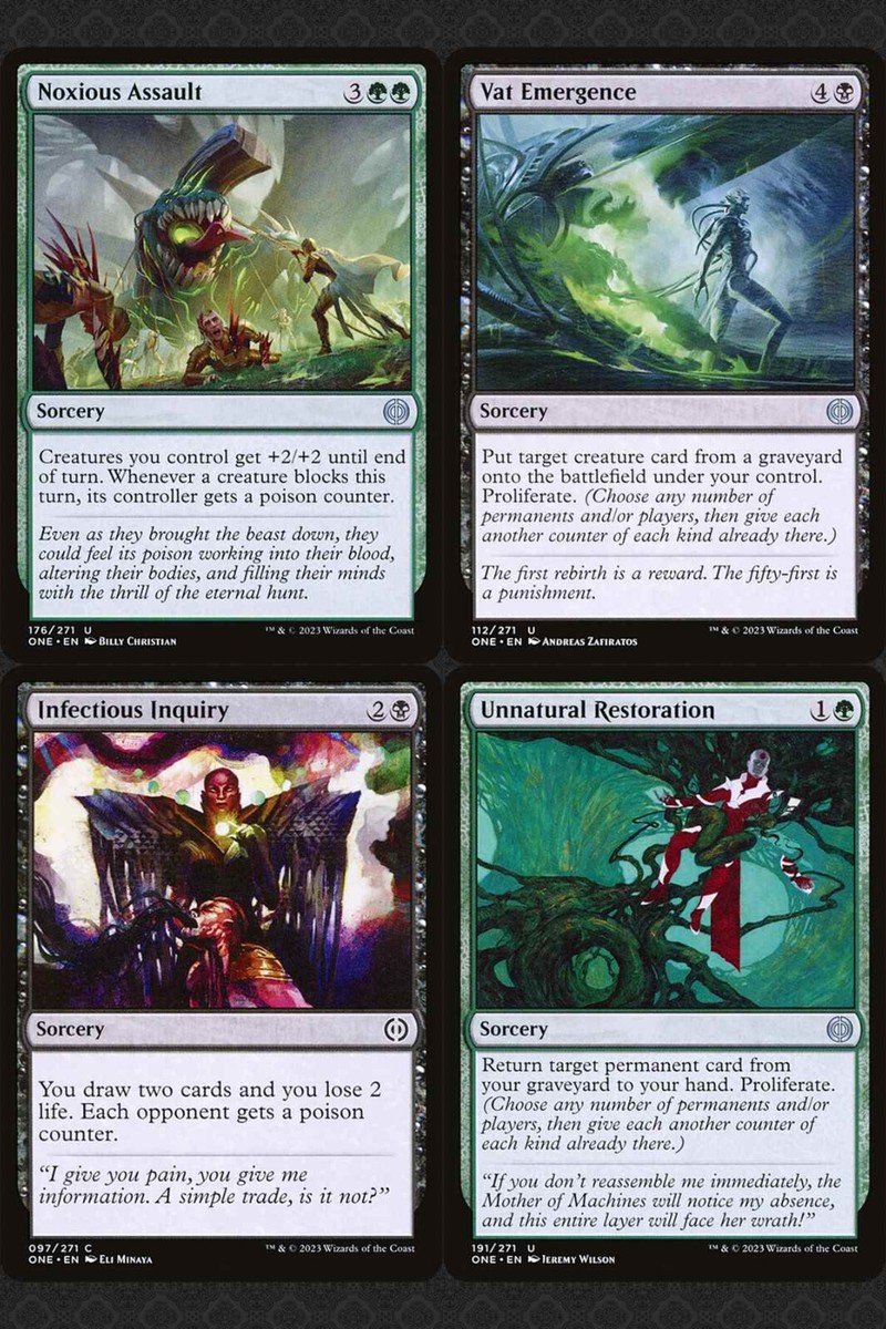 Ixhel, Scion of Atraxa Commander Deck Toxic Infect EDH Magic MTG  Ready-to-Play | eBay