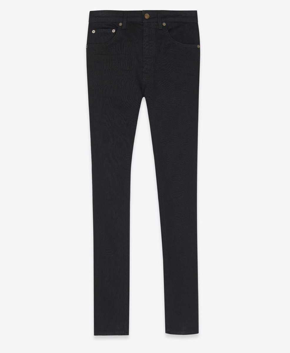 Saint Laurent Paris Black High-Rise D04 W/SK-HW Skinny Jeans Saint Laurent Paris Black High-Rise D04 W/SK-HW Skinny Jeans