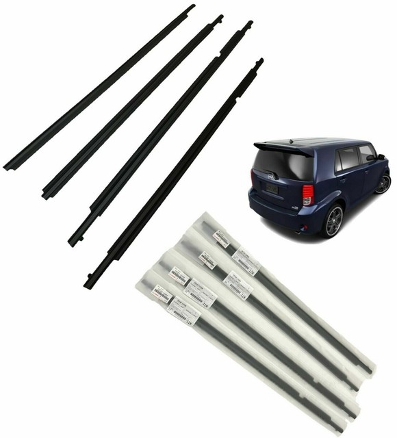 Toyota Tundra CMAX 07-17 Roof Drip Molding 4pc Set Weatherstrip Genuine