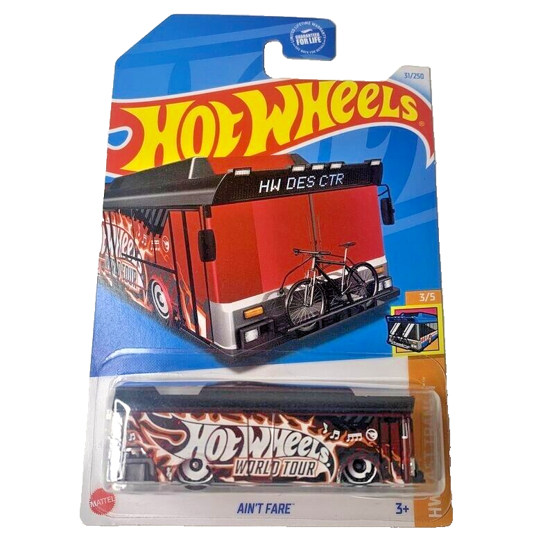 HOT WHEELS 2024 TREASURE HUNT AIN'T FARE BLACK 31/250 HTF16 RYU