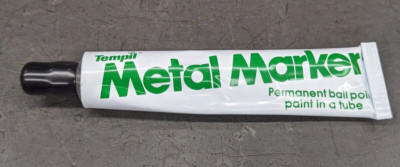 Tempil Metal Paint Marker Black 5/64'' Permanent Ball Point USA - SPI 98-866-7