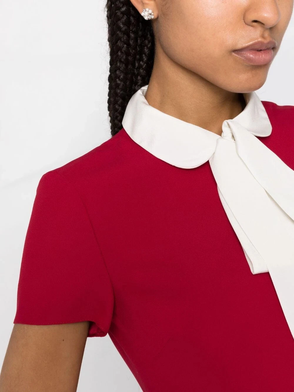 abito rosso valentino