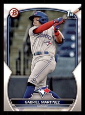 2023 Bowman Gabriel Martinez #BP-45 1st Bowman Toronto Blue Jays