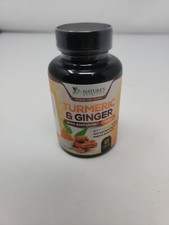 Nature's Nutrition Turmeric Ginger 60 Veggie Capsules