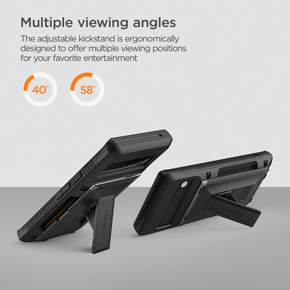 Funda tipo billetera para Google Pixel 6 / Pro VRS® [Damda Glide Hybrid] con soporte Foto 3 de 4