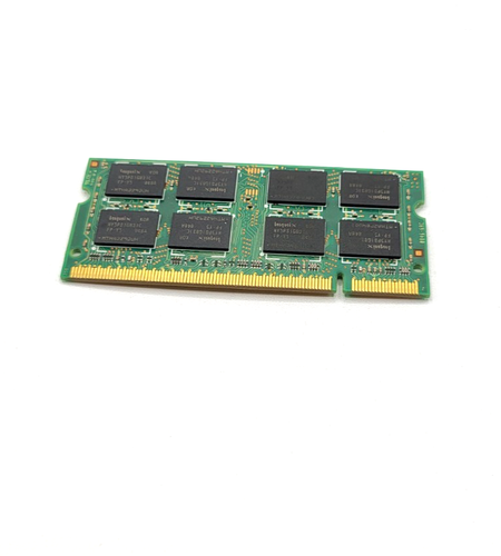 1x 2GB Hynix 2Rx8 PC2 5300S-555-12 Laptop Speicher - HYMP125S64CP8-Y5 AB - Bild 2 von 2