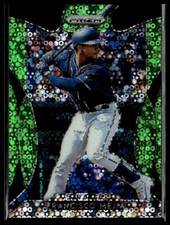 2019 Panini Prizm #70 Francisco Mejia Lime Green Donut Circles Prizm #/199