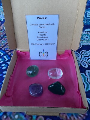 Fische Sternzeichen Kristalle Box Set
