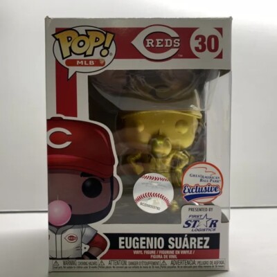 Eugenio Suarez Gold Funko Pop SGA. Cincinnati Reds. RARE