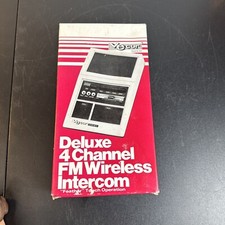 Vecor Stock 672. Deluxe 4 Channel FM Wireless Intercom.