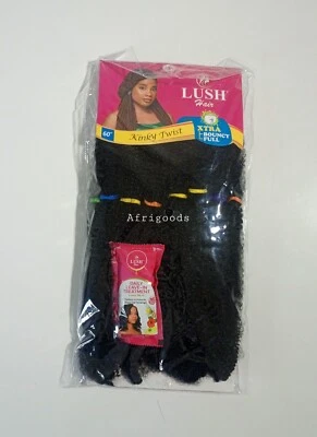 Lush Hair - Kinky Twist. Perfect For Passion Twist And Faux Locs Col.1, Col.30