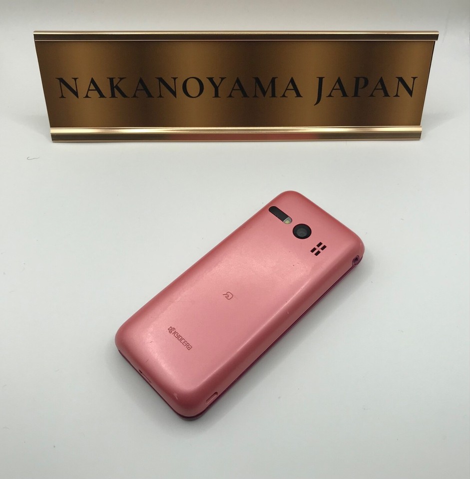 TÉLÉPHONE À CLAPET Android Kyocera 501KC/502KC Pink Digno Keitai