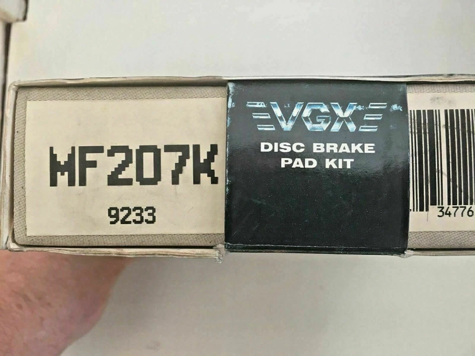 Kit de pastillas de freno de disco delanteras metálicas - Toyota años 80-90 - Envío gratuito - MF207K Foto 2 de 3