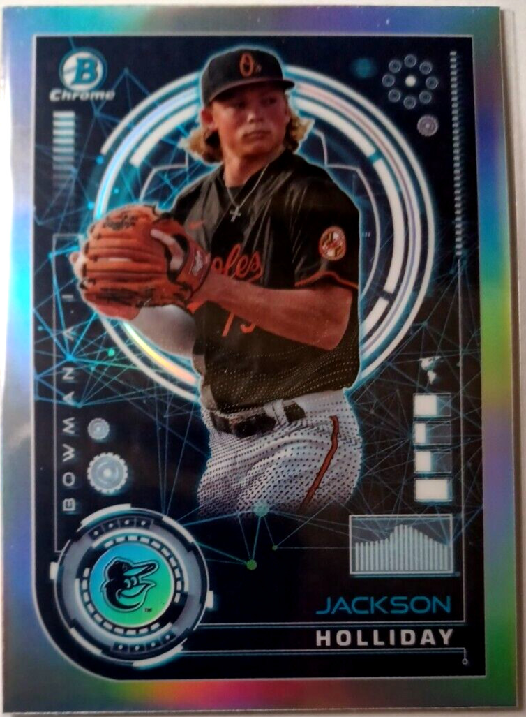 ⚾2024 Bowman Chrome🔥 Jackson Holliday SP🔥AI BAI-6